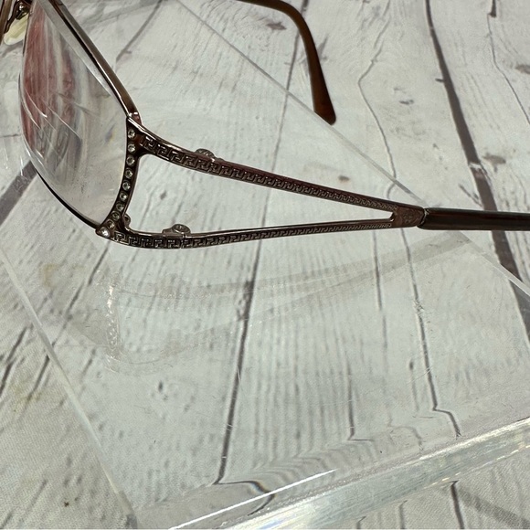 vtg versace Stylish Eyeglasses frames with Case designer main image 10